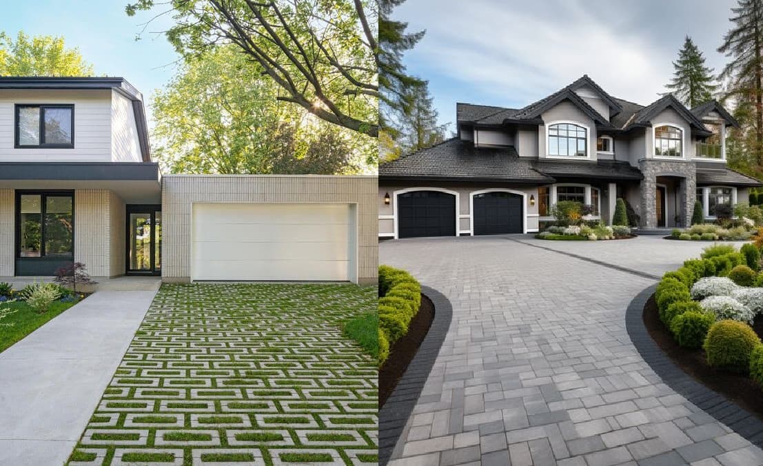 Driveway Entrance Landscaping