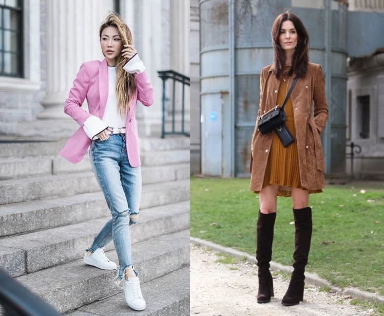 spring transition outfits