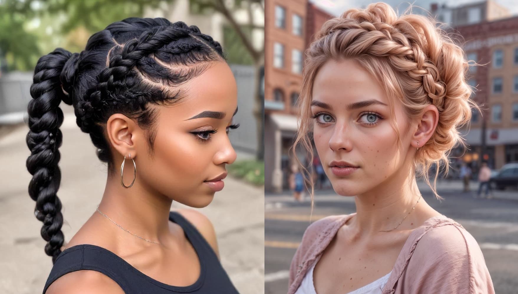 Halo Braids