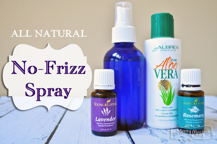 drizzy diy Ano frizz spray mymerrymessylife