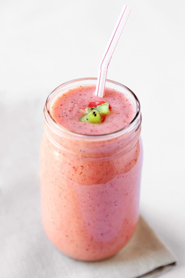 fruit smoothie bright skin smoothie recipe pickledplum