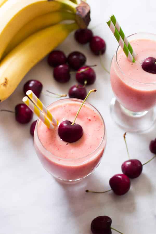 fruit smoothie cherry pineapple smoothie recipe primaverakitchen