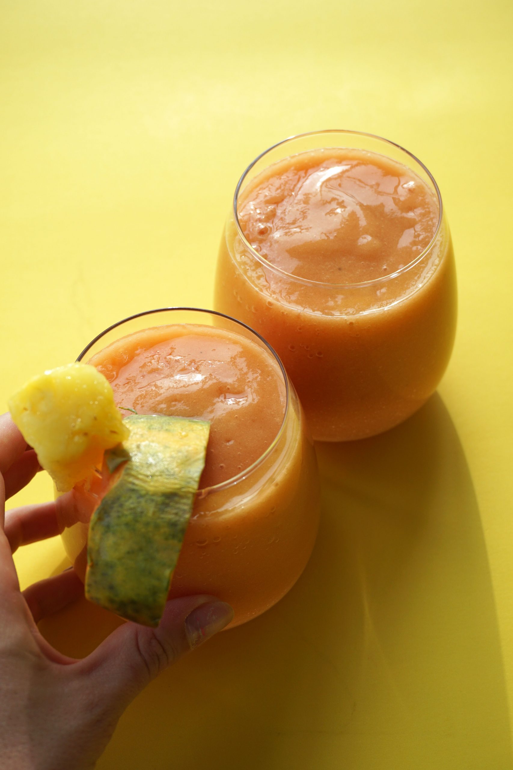 fruit smoothie tropical papaya smoothie gillianelizabethwellness scaled