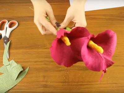 paper flowers crepe paper calla lily cartefini