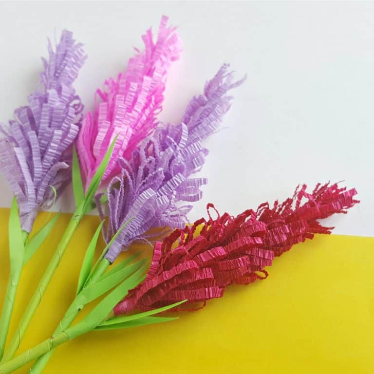 paper flowers diy diy paper lavender flowers nerdymamma