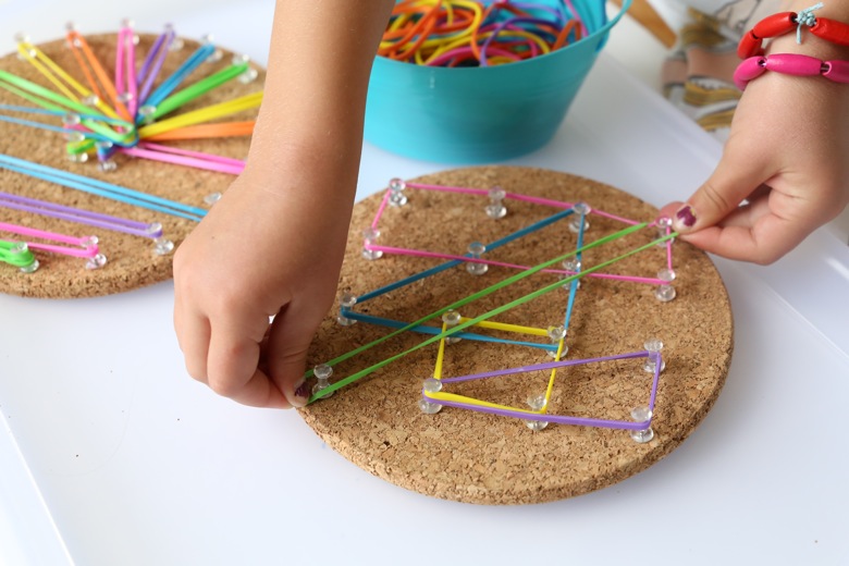 indoor activities easiest ever diy geoboards mamapapabubba