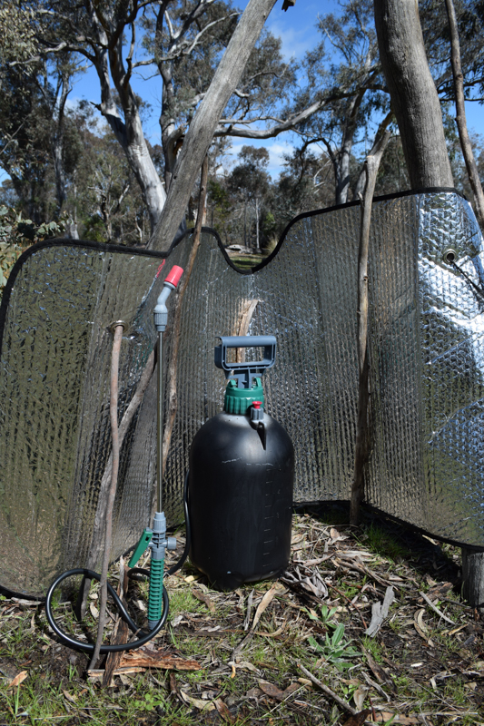 Camping Hacks Shower