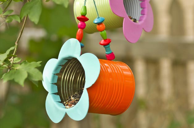 DIY Bird Feeder birdsandblooms