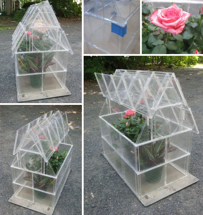 DIY Greenhouse megacrafty.