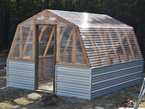 DIY Greenhouse woodworking projects