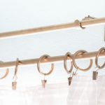 DIY curtain gold pipe dh akailochiclife