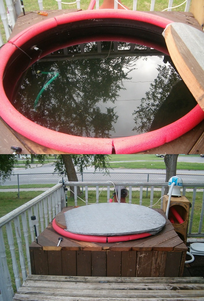 DIY hot tub My Red neck Wood fired Hot Tub sinstructables