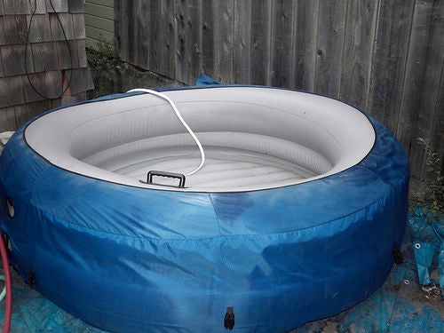 DIY hot tub pallet Wood Fired Ocean Hot Tub instructables