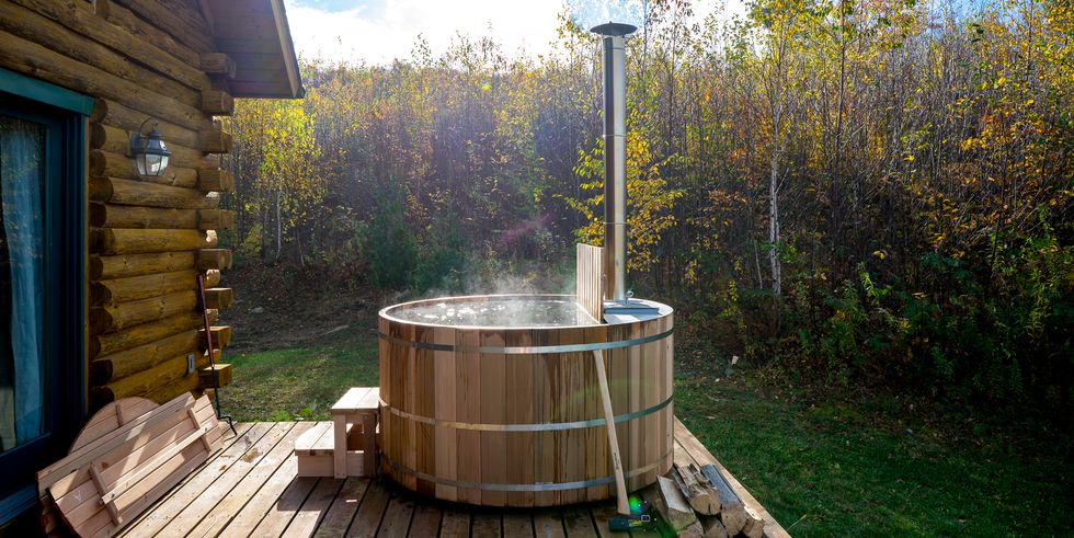 DIY hot tub wood build a wood fired hot tub popularmechanics
