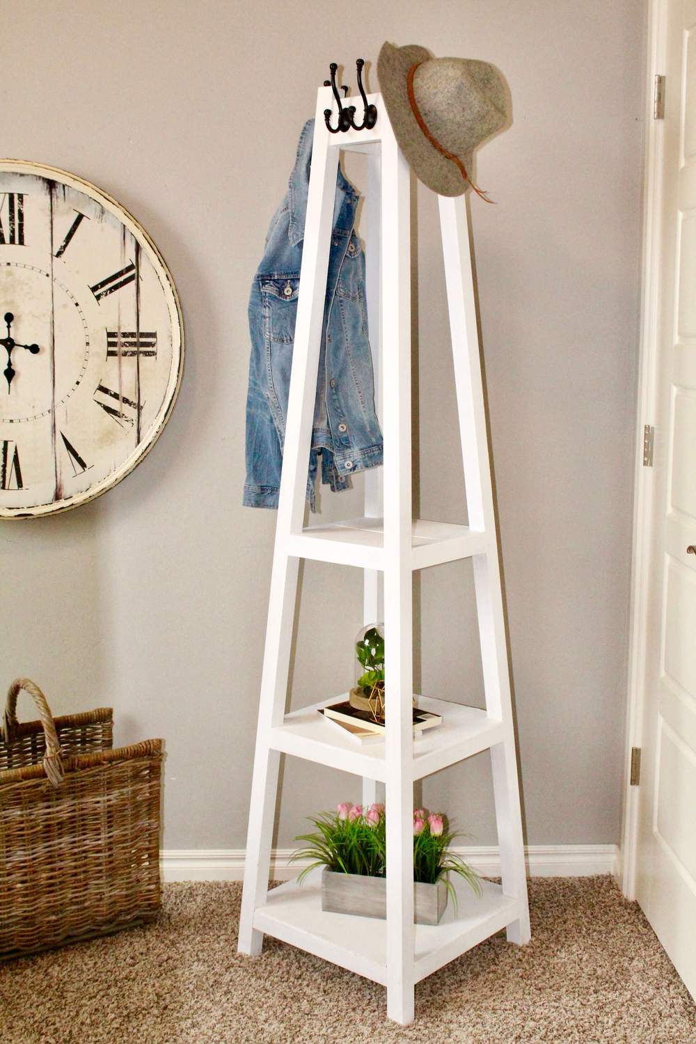 DIY COat Rack 6