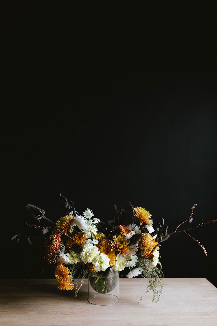 Fall Deco Floral Centerpiece