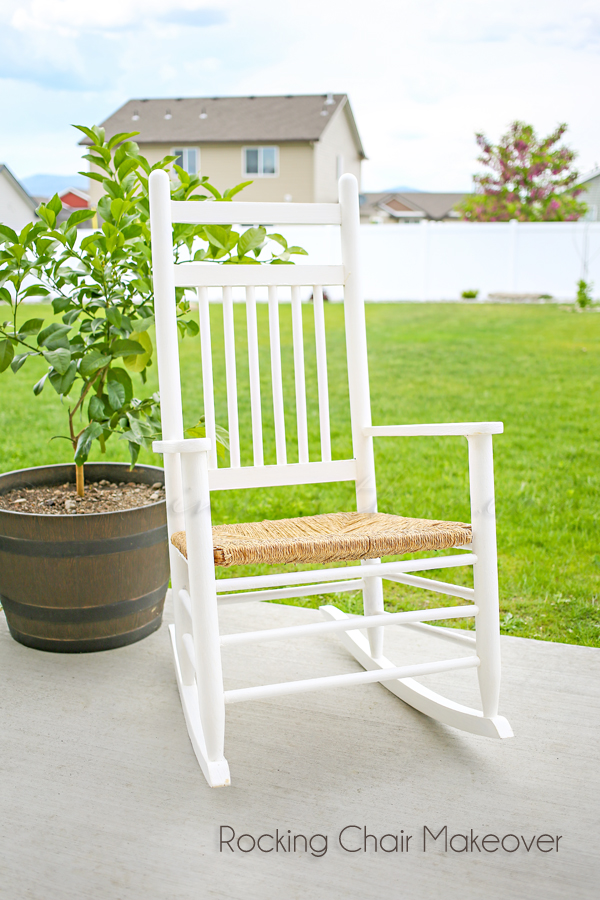 Fall Deco Rocking Chair DIY