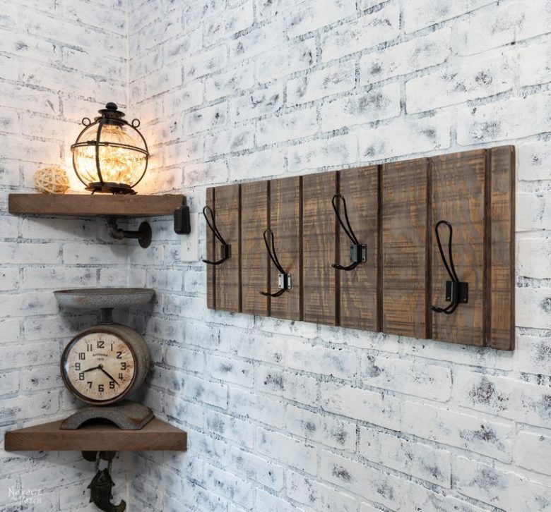 20 DIY Coat Racks to Decorate Your Entryway