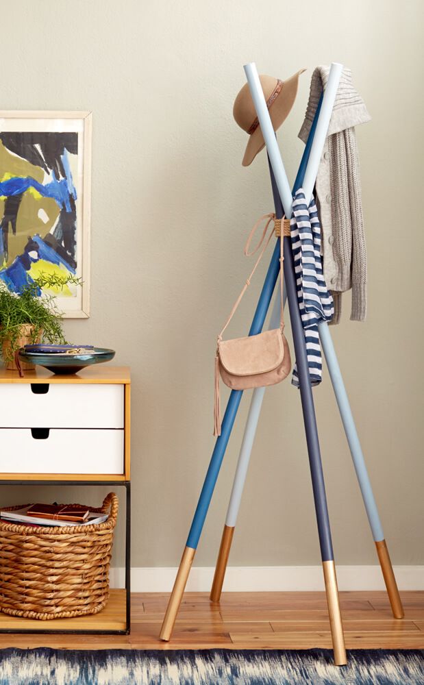 Stylish dpwel coatrack dIY