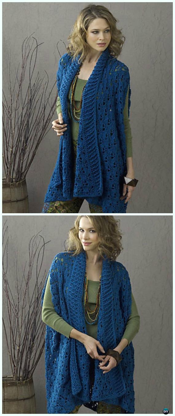 crochet projects for adults summer jacket naturallycaron