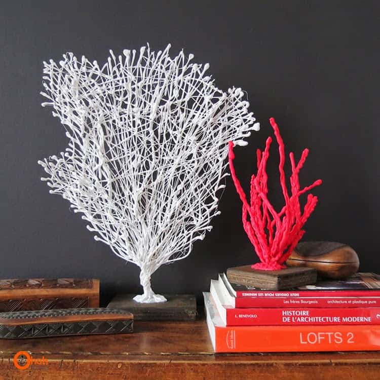 glue cun crafts coral ohohdeco