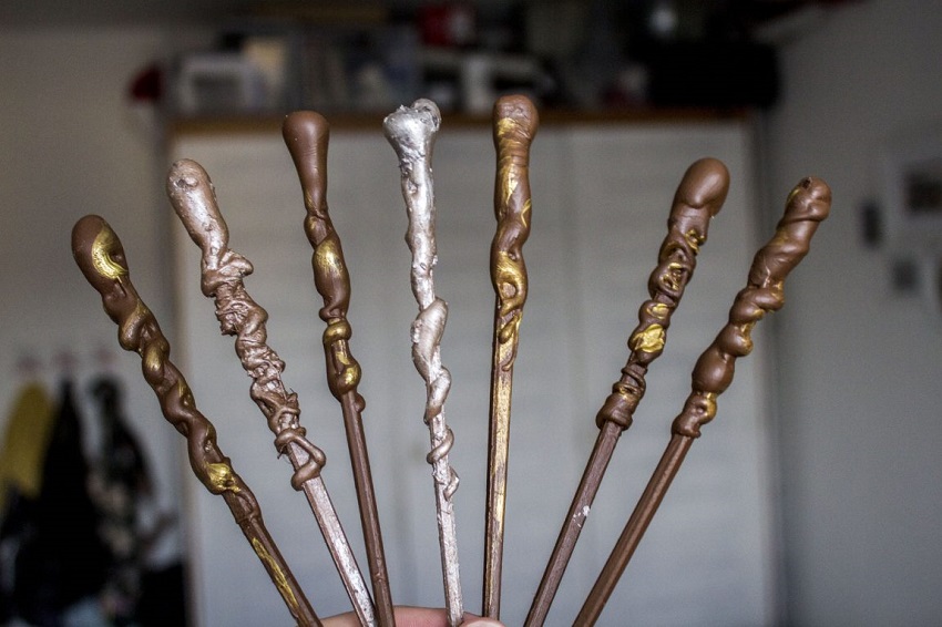 glue cun crafts harry potter wands princesscharles