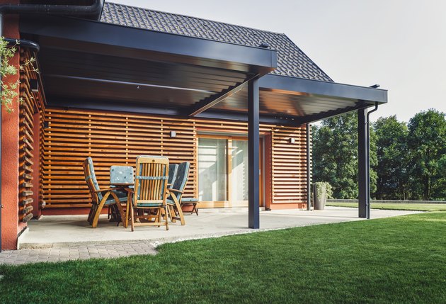 patio roof addition