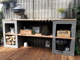small outdoor kitchen 10