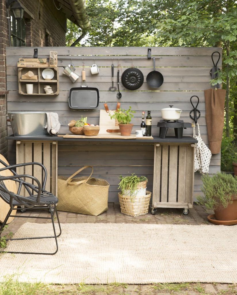 15 Cute Small Outdoor Kitchen Ideas to Make It Work