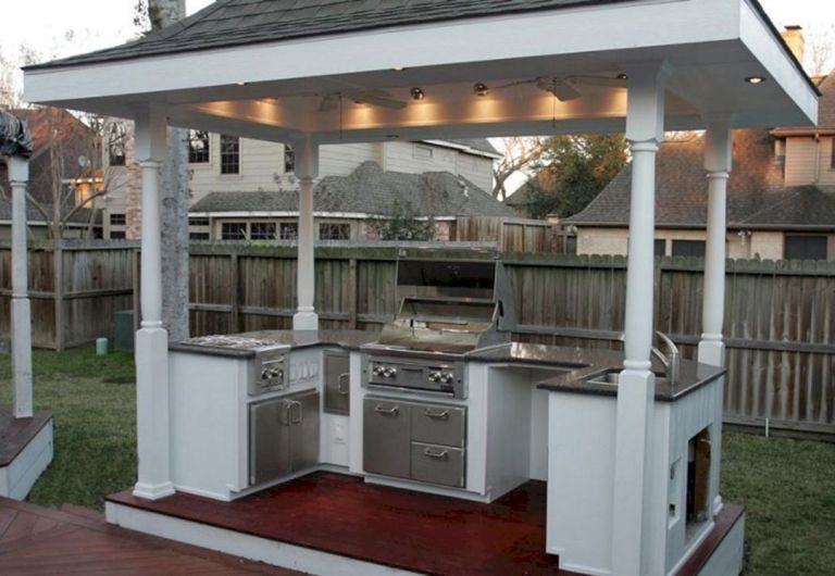 15 Cute Small Outdoor Kitchen Ideas to Make It Work