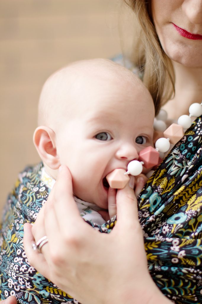 baby teething diy silicone teething necklace tutorial seekatesew