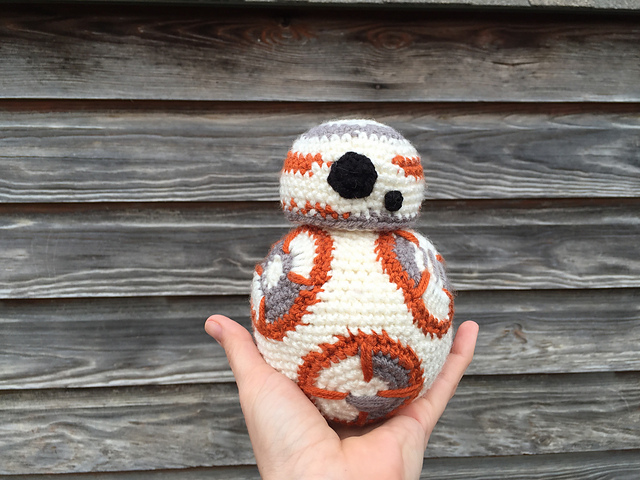 baby toys diy bb 8 inspired by star wars the force awakens ravelry