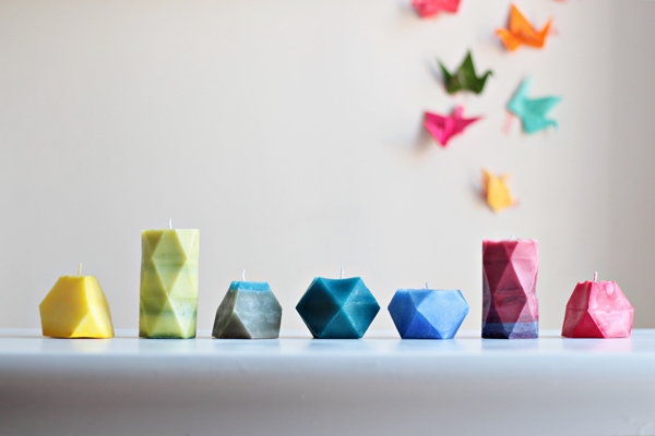 crayon ideas faceted candles crafts tutsplus