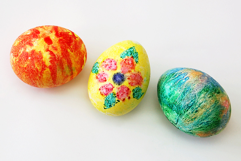 crayon ideas sun rayon melt easter eggs firstpalette