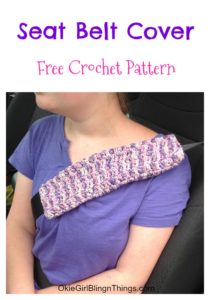 crochet crafts eat belt cover okiegirlblingnthings