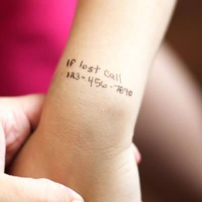 diy beach hacks diy temporary tattoo for kid safety weightdownweightloss