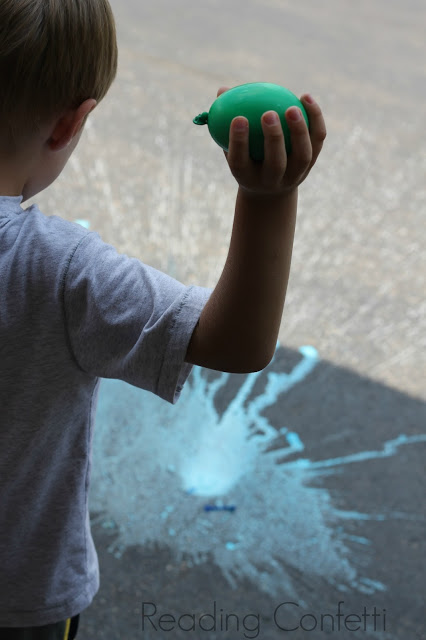 diy chalk balloon bombs readingconfetti