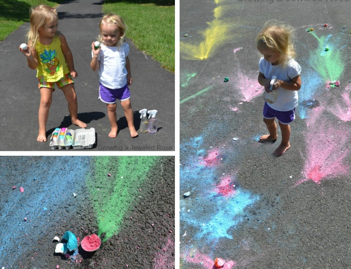 15 Ways To DIY Chalk For Artsy Summer Fun
