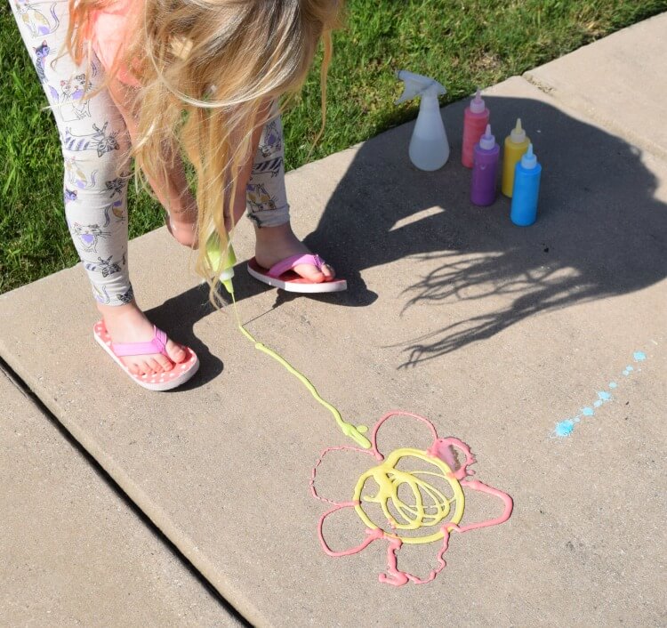 diy chalk puffy fizzy chalk paint thetiptoefairy