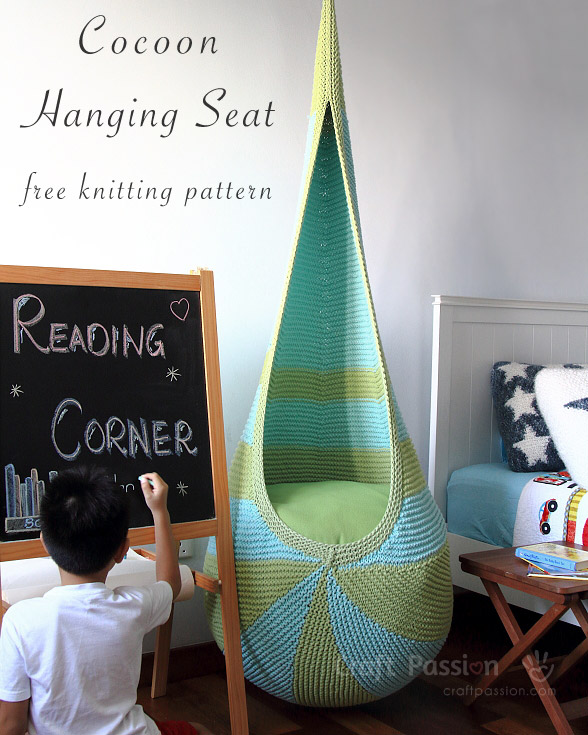 diy crochet hanging seat pattern craftpassion