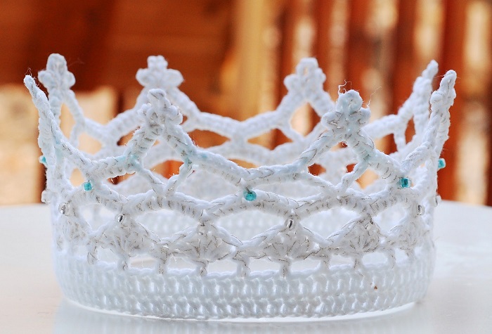 diy crochet kids princess crown knitternutter.