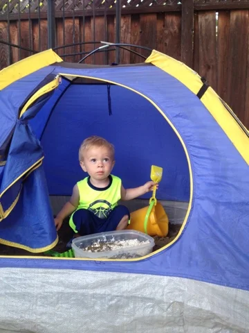 diy sandbox sandbox tent