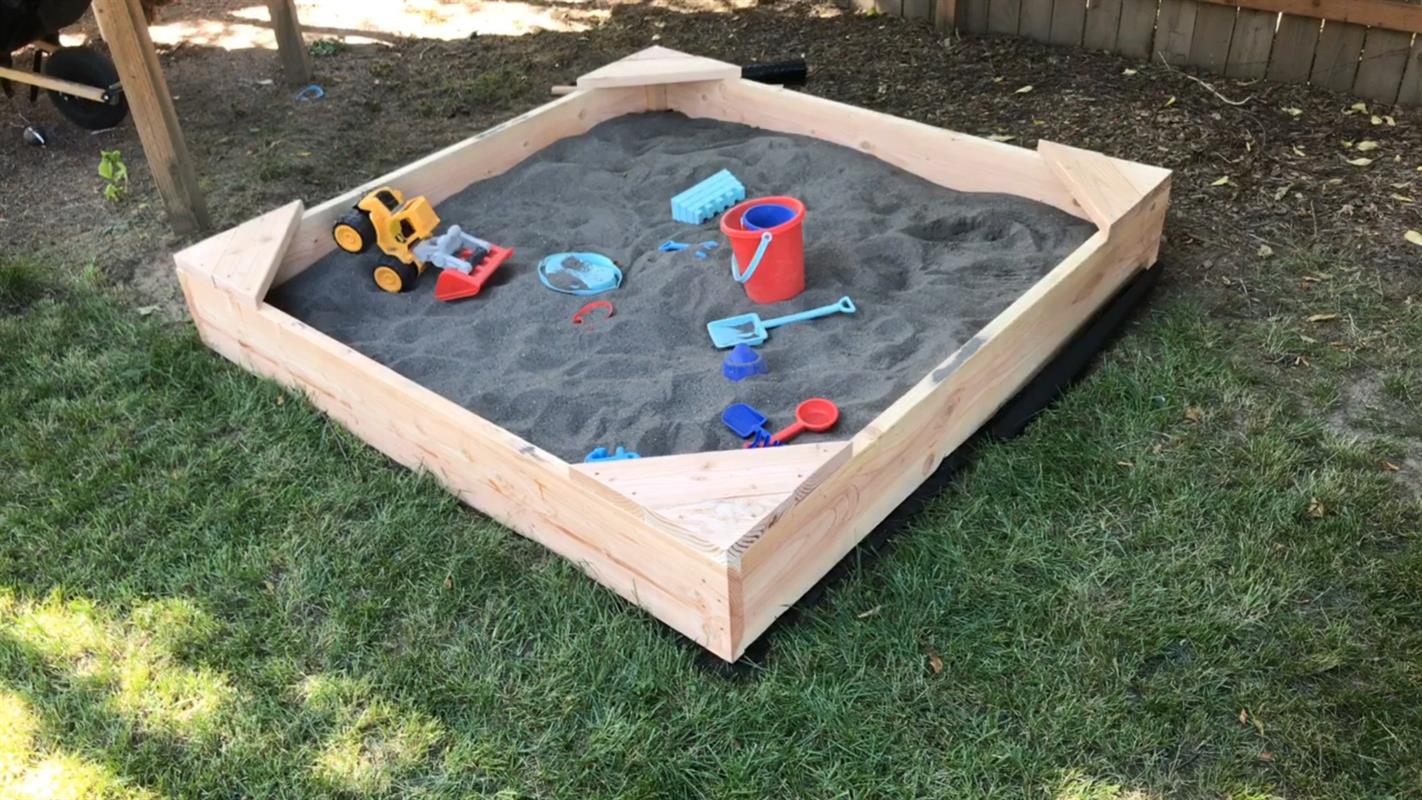diy sandbox simple sandbox buildsomething.