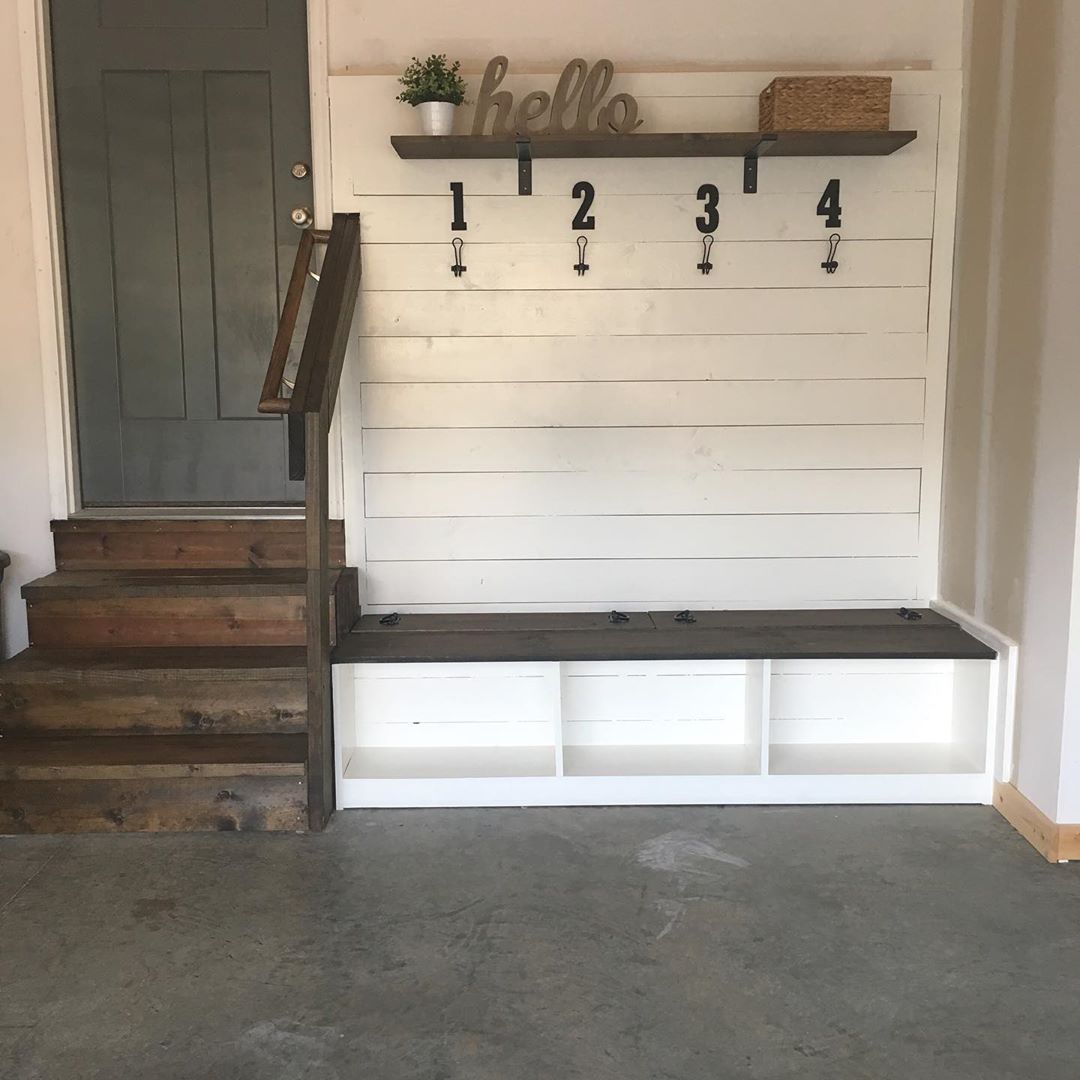 Outdoor Mudroom Storage