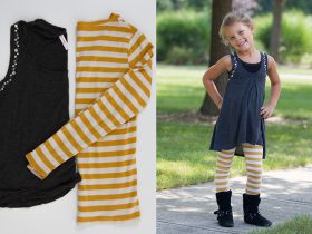 repurposed clothes easy womens tops childs outfit refashion andreasnotebook