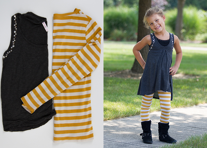 repurposed clothes easy womens tops childs outfit refashion andreasnotebook