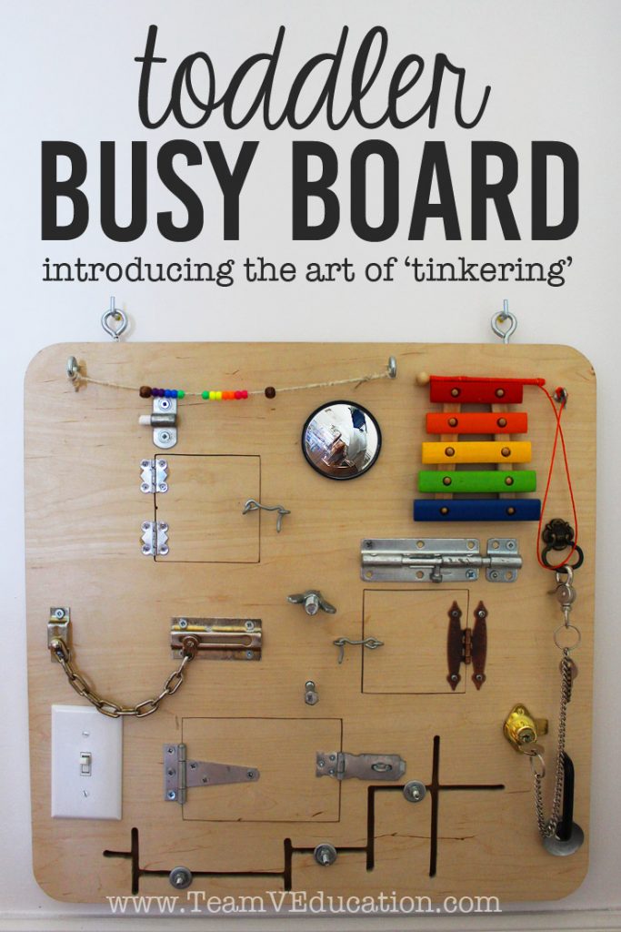 sensory board BusyBoard teamveducation