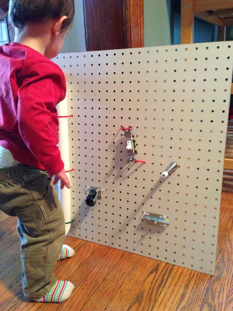 sensory board costumizable pegboard myminiadventurer