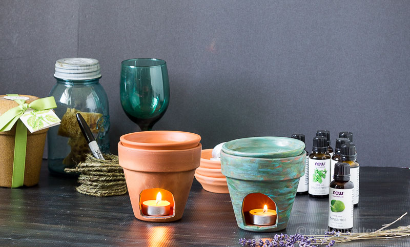 terracota DIY diy essential oil diffuser hearthandvine