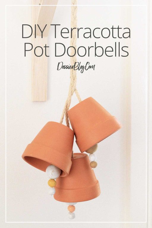 terracota DIY iy mini terracotta pot doorbell dossierblog